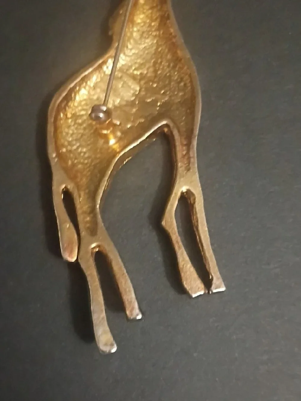 Vintage Giraffe Brooch Estate